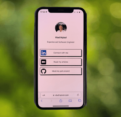 Creating own link-gathering page: Biolink clone