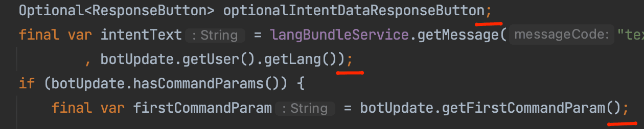 no semicolons in Kotlin